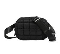 Fiorky Bolso Bandolera pequeño Bolso Cruzado en el Pecho Bolso Bandolera para Hombres y Mujeres Bolso Bandolera Acolchado Cierre de Cremallera Riñonera Acolchada Bolso Bandolera Acolchado