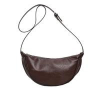 Fiorky Bolso pequeño de media luna para mujer, bolso de cuero con forma de media luna, bolso de media luna, bolso para citas diarias, bolso cruzado con bola de masa, bolso hobo,bolso de mano