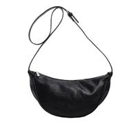 Fiorky Bolso pequeño de media luna para mujer, bolso de cuero con forma de media luna, bolso de media luna, bolso para citas diarias, bolso cruzado con bola de masa, bolso hobo,bolso de mano