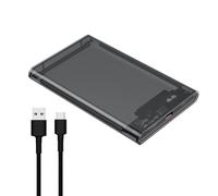 Fiorky Caja de Unidad de Estado sólido portátil de 2,5 Pulgadas Caja de Disco Duro móvil transforente USB 2.0 USB 3.0 Caja de Unidad de Disco Duro Externo USB3.1 Tipo C Fora MacBook PC