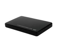 Fiorky Caja HDD SSD de 2,5 Pulgadas Caja de Unidad de Estado sólido portátil SATA Caja de Unidad de Disco Duro Externa USB2.0 480 Mbps para PC (Negro)
