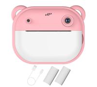Fiorky Cámara Fora niños Fora niñas y niños, Mini cámara de impresión instantánea de 24 MP HD 1080P, cámara fotográfica Digital, cámara de impresión fotográfica, Regalo Fora cumpleaños