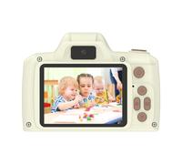 Fiorky Cámara para niños, Lente Larga Cámara Digital Juguetes 4000W Píxeles Pantalla IPS de 2,4 Pulgadas Grabadora de Video para niños Cámara para niños Festival de cumpleaños Regalos de