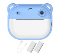 Fiorky Cámara para niños para niñas y niños, Mini cámara de impresión instantánea de 24 MP HD 1080P, cámara fotográfica Digital, cámara de impresión fotográfica, Regalo para cumpleaños