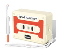 Fiorky Cassette Funda Protectora de Silicona Fora Auriculares Funda Fora Caja de Carga de Auriculares a Prueba de Golpes Protección Completa Incluye cordón con Kit de Limpieza Fora AirPod GE