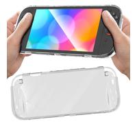 Fiorky Clear TPU para Nntendo para el Interruptor 2 Case de Piel Transparente Protectora de protección contra la Caza Case de protección de Cristal a Prueba de Choque para el Interruptor