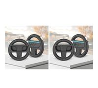 Fiorky Controlador de mango de rueda de 4pcs gato de gato ligero ergonómico joystick volante desgaste resistir innovadores empuñaduras de mango de juego fora accesorios de juegos NS2