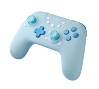 Fiorky Controlador inalámbrico Compatible con Bluetooth Controlador de juego giroscópico de 6 ejes Turbo y vibración programable con joystick doble efecto Hall 3 modos fora Nntendo Switch