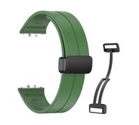 Fiorky Correa de Silicona Correa de Reloj Cierre Plegable magnético Ajustable Correa de Reloj magnética Correa Repuesto a Prueba de Sudor Transpirable Cómoda Correa Sam”-“sung Galaxy Fit 3