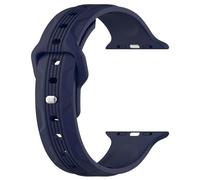 Fiorky Correa de silicona de repuesto fora reloj deportivo, correa ajustable, cómoda, transpirable, absorbente del sudor fora Ap-ple Watch 1/2/3/4/5/6/7/SE/8/Ultra