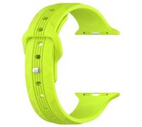 Fiorky Correa de silicona de repuesto para reloj deportivo, correa ajustable, cómoda, transpirable, absorbente del sudor para Ap-ple Watch 1/2/3/4/5/6/7/SE/8/Ultra
