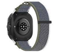 Fiorky Correa deportiva de nailon, correa ajustable sin espacios, pulsera deportiva a prueba de sudor, pulsera de repuesto for Sam-sung Galaxy Watch 7 Ultra 47 mm Accesorios