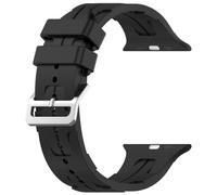Fiorky Correa deportiva de silicona de 42/44/45/49 mm Correa de repuesto para reloj inteligente para Ap-ple Watch Series 1/2/3/4/5/6/7/SE/8/9/Ultra
