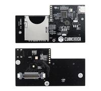 Fiorky CUBEODE V1.2 Consola de Juegos Emulador de Unidad óptica Plug and Play Placa emuladora de Unidad óptica No se Requiere SD2SP2/SDGecko Reemplace la Unidad de DVD Original para NGC