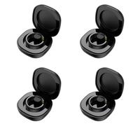Fiorky Estuche de Carga de 4 Piezas para Anillo Inteligente R02/R03/R06, Puerto Tipo C de 200 mAh Estuche de Cargador inalámbrico Estuche de Cargador de Repuesto Estación de Acoplamiento