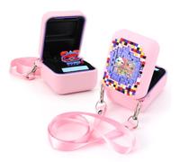 Fiorky Estuche de Transporte, Funda de Silicona, Funda Protectora a Prueba de Golpes, Soporte Protector anticaídas, Lavable para la Piel con cordón para Digital Pet Electronic Pets