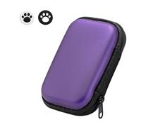 Fiorky Estuche rígido de Transporte para Miyoo Mini Plus/Anbrnic RG35XX/R36S/R35S a Prueba de Golpes con 2 Tapas Joystick Bolsa de Almacenamiento portátil Ant-Scratch Retro Consola Juegos
