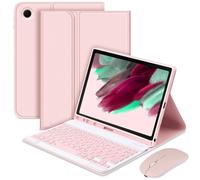 Fiorky for Smsung Galaxy Tab A9 Plus Funda de 11 Pulgadas con Cubierta de Teclado Compatible con Bluetooth Auto Sleep/Wake Teclado BT Desmontable portalápices Funda Tipo Folio con Mouse