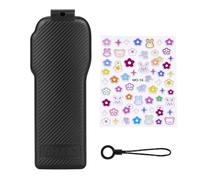 Fiorky Fora DI OSMO Pocket 3 Caso Protector contra la Cubierta Anti-Fall Flip Shell Anti-Drop con la Pantalla de la Pantalla de la cámara de la cámara Lanyard Accesorios de cámara Protector