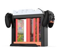 Fiorky fora Switch 2 fora Joycon Charger Game Storage Tower Multifuncional Carging Dock Station Station For Switch OLED fora Switch