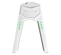 Fiorky fora Switch OLED Jy-Con Empuñadura de carga Tipo C Cargador de controlador portátil en forma de V Reproducir mientras se carga Mini conector de controlador de empuñadura de base de
