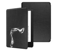 Fiorky Funda de Piel sintética con función de Apagado y Encendido automático, Funda Blanda Fora Kindle Paperwhite 12.ª generación 2024 de 7 Pulgadas Fora Kindle Colorsoft Signature Edition