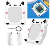 Fiorky Funda de Silicona, Funda Protectora a Prueba de Golpes, Funda Protectora antiarañazos, con cordón para el Dedo para Tamagotchi Uni 2023 Virtual Pet M”-“AChine con cordón para Regalos