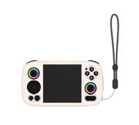 Fiorky Funda de Silicona Funda Protectora a Prueba de Golpes Funda Protectora antiarañazos con cordón Funda de Piel Suave Fora Consola de Juegos portátil Anbrnic RG Cube