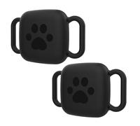 Fiorky Funda de Silicona para Tile Mate 2022 2024 Funda Protectora, 2 Piezas Funda de Silicona para Soporte de Etiqueta Seguro,Resistente y antiarañazos,Cubierta Suave y Flexible para Collar