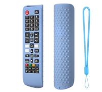 Fiorky Funda Protectora de Silicona for Mando a Distancia Sam-Sung Smart TV BN59-01315A 01315B, Funda remota Antideslizante a Prueba de Golpes,Funda Protectora for Controlador con cordón