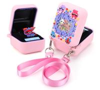 Fiorky Funda Protectora de Silicona para Bitzee Digital Pet Skin Sleeve con cordón Estuche de Viaje a Prueba de Golpes Anti caída Impresión de Alimentos 3D para Bitzee Digital Pet Interact