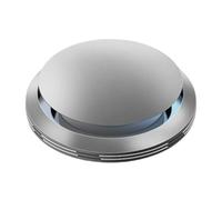 Fiorky Interferencia Electromagnética Dispositivo Anticongelante Auto Aire Aromaterapia Coche Rotación Aromaterapia Vehículo Microondas Instrumento De Deshielo Molecular (Plata)