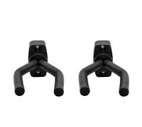 Fiorky Juego de 2 colgadores de pared para guitarra, soporte para guitarra acústica, soporte de pared para guitarra con tornillos, accesorios para guitarra, se adapta a guitarras de todos