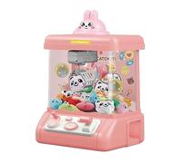 Fiorky Máquina s con Garra, Máquina Automática con Clip para s, Carga USB, Máquinas Juguete con Música y Agarre Fuerte, ni Juguet Plástico para Niños para Ju