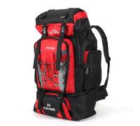 Fiorky Mochila de Gran Capacidad para Escalada de Montaña, Impermeable 80L con Correa Ajustable
