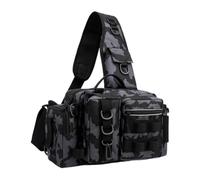 Fiorky Mochila de Pesca con Bolsas de Pesca Grande, Cruzadas de Cuerpo y Soporte Fora la Barra de Acaba de alojamiento Bolsas de Almacenamiento de Mochila portátiles de Cintura Fora acamfor en