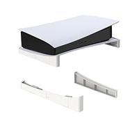 Fiorky para PS5 Horizontal Game Console Base Soporte Consola de Juego Desk Stand Storage Rocket de colocación de Estante de Almacenamiento para Plystation 5 Disc y Edición Digital