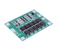 Fiorky Placa de protección del Cargador de batería de Iones de Litio 3S/4S 5A 10A 20A 25A 40A 60A Módulo de Cargador de batería de Litio 18650 BMS Fora Motor de Taladro (3S 40A Enhance)