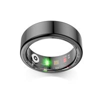 Fiorky R02 Smart Ring Fitness Tracker Ring 5.0 Rastreador de oxígeno en Sangre Compatible con Bluetooth IP68 y 5ATM Modos multideportivos a Prueba de Agua para Android para iOS