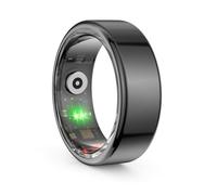 Fiorky R02 Smart Ring Fitness Tracker Ring 5.0 Rastreador de oxígeno en Sangre Compatible con Bluetooth IP68 y 5ATM Modos multideportivos a Prueba de Agua para Android para iOS