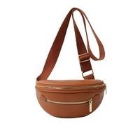 Fiorky Riñonera Resistente con Correa de Hebilla Ajustable for Hombres, Mujeres, Elegante Bolso Cruzado con Correa Ancha, riñonera Retro for Bolso Bandolera de Moda, Senderismo, Viajes y