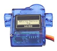 Fiorky SG90 9G Micro Motor Digital de Fija Micro Gear Motor 180/360 Grados con Cable fora RC Helicóptero Avión Coche Barco Robot (360°)
