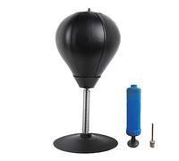 Fiorky Speed Bag para Boxeo, Saco de Boxeo de Escritorio PU Mesa Boxeo Punch Ball Niños Adultos Alivio del estrés Juguetes Equipo Deportivo Regalos Divertidos Perforación Dodg Striking