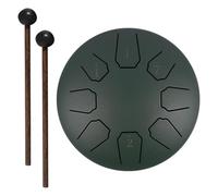 Fiorky Tambor de lengua de acero, 6 pulgadas, 8 notas, tambor de mano con bolsa, baquetas, instrumentos de percusión, instrumentos de curación de sonido for instrumentos percusión musical