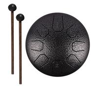 Fiorky Tambor de lengua de acero, 6 pulgadas, 8 notas, tambor de mano con bolsa, baquetas, instrumentos de percusión, instrumentos de curación de sonido for instrumentos percusión musical