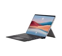 Fiorky Teclado inalámbrico Compatible con Bluetooth 5.1 7 Colores Teclado retroiluminado con LED Trackpad magnético Recargable multitáctil para Mcrosoft Surface Pro 3/4/5/6/7