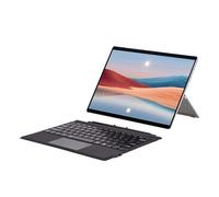 Fiorky Teclado inalámbrico Compatible con Bluetooth 5.1 Trackpad Teclado magnético Recargable Trackpad multitáctil para Mcrosoft Surface Pro 3/4/5/6/7