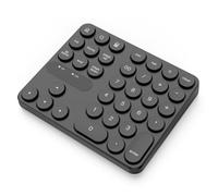 Fiorky Teclado numérico inalámbrico, 2.4G Mini Teclado numérico inalámbrico 35 Teclas Teclado Digital Teclado numérico de Contabilidad Teclado Externo computadora portátil Escritorio PC MC