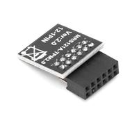 Fiorky TPM 2.0 Módulo de Plataforma confiable Piezas de Repuesto Módulo de Seguridad de cifrado Remoto para Placa Base Gigabyte Win11