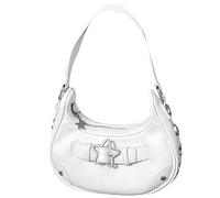 Fiorky Y2K Bolso para Las Axilas para Mujer, Bolso De Hombro para Mujer, Hobos Informales Vintage, Decoración De Estrellas De Mezclilla, Regalo De Color Sólido para Niñas, Bolso para Mujer